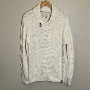 Weatherproof Vintage Beige Sweater